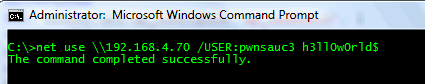 Verify the user addition from command line